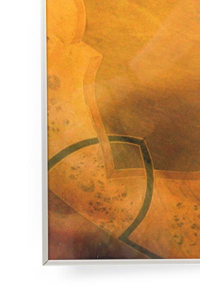 Eva Petric Eva Petric Contemporary Abstract Mixed Media Artwork Titled Solar Cell 2013