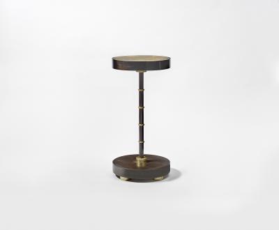 Eva Quateman Lee Oval Eglomise Table