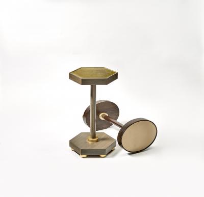 Eva Quateman Lee Oval Eglomise Table