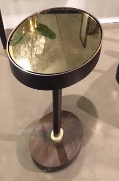 Eva Quateman Lee Oval Eglomise Table