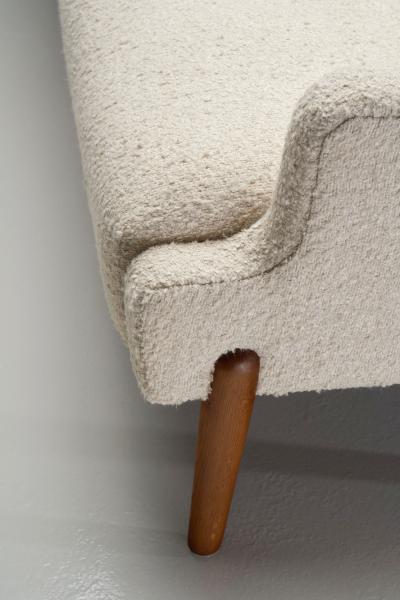 Eva and Nils Koppel A Pair of Eva and Nils Koppel Three Seater Koppel Sofas Denmark 1950s