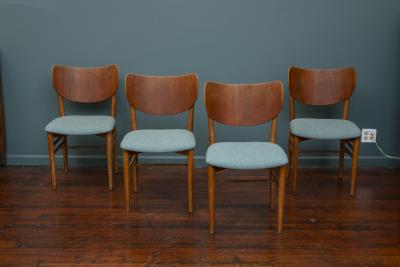 Eva and Nils Koppel Nils Eva Koppel Dining Chairs for Slagelse M belv rk