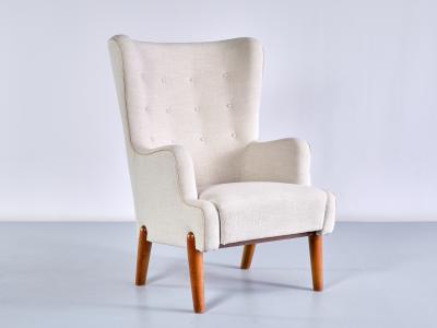 Eva and Nils Koppel Pair of Eva and Nils Koppel Armchairs Slagelse M belv rk Denmark 1950s