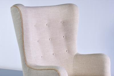 Eva and Nils Koppel Pair of Eva and Nils Koppel Armchairs Slagelse M belv rk Denmark 1950s