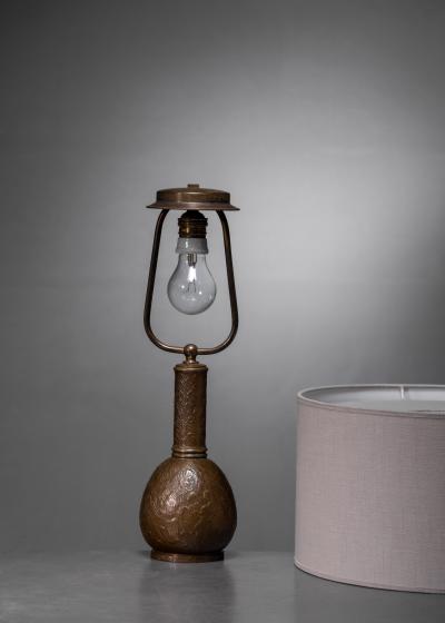 Evan Jensen Evan Jensen bronze table lamp