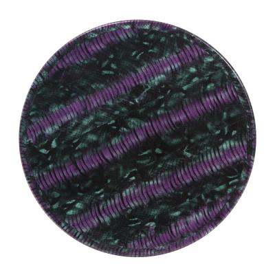 Evan Lobel Lobel Originals Pedestal Side Table in Exotic Snake Skin New 