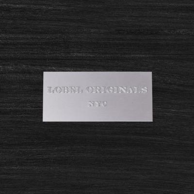 Evan Lobel Lobel Originals Pedestal Side Table in Exotic Snake Skin New 