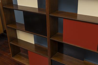 Evans Clark Evans Clark Glenn of California Folding Bookcase Display Shelf Room Divider