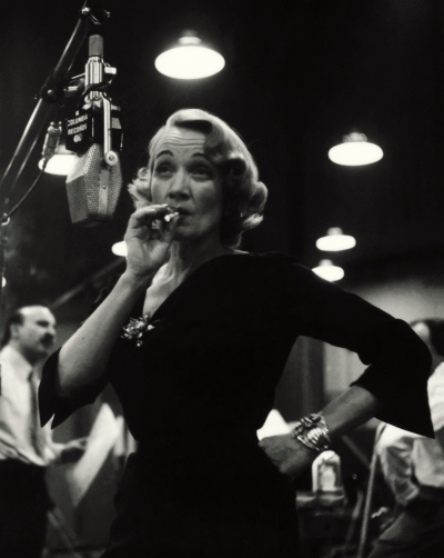 Eve Arnold Marlene Dietrich Smoking