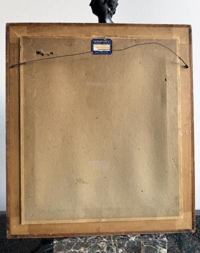 Eveline Ness Wife of Eliot Ness Mid Century Portrait of Woman With Off the Shoulder Dress