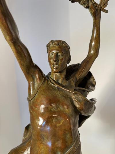 Evelyn Beatrice Mary Evelyn Beatrice Longman Victory The Victor Athletic Young Man in Classical Pose