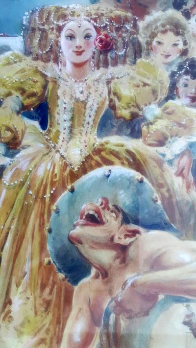 Everett Shinn Court Jester