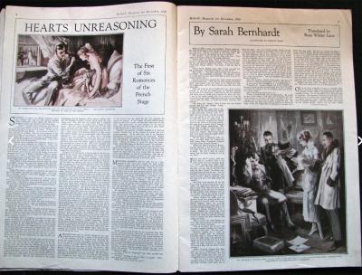 Everett Shinn Hearts Unreasoning by Sarah Bernhardt The First of Six Romances