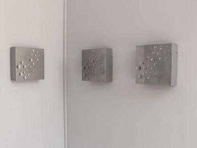 Evert Jelle Jelles Set of 4 1960s Rain Drops Sconces by Jelle Jelles for Raak