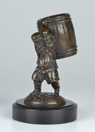 Evgeny Lanceray Evgeny Lanceray 1848 1886 Russian Peasant Carrying a Barrel 