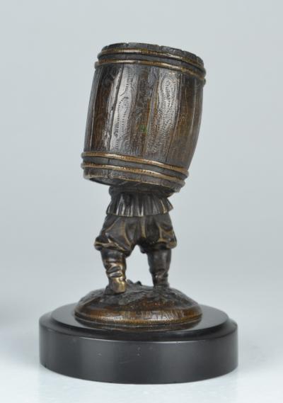 Evgeny Lanceray Evgeny Lanceray 1848 1886 Russian Peasant Carrying a Barrel 