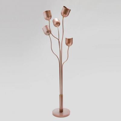 Evocative Pendant with Aluminum Shades and Powder Coated Metal