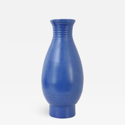 Ewald Dahlskog EWALD DAHLSKOG BLUE VASE FOR BO FAJANS