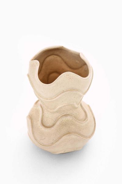 Ewald Dahlskog Ewald Dahlskog Ceramic Vase by Bobergs Fajansfabrik 1930s
