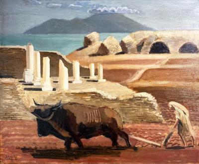 Ewald Dahlskog Plowing in Carthage by Ewald Dahlskog Swedish 1894 1950 