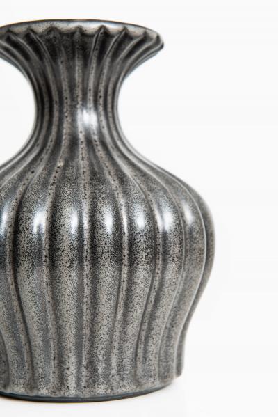 Ewald Dahlskog Vase Produced by Bobergs Fajansfabrik in Sweden