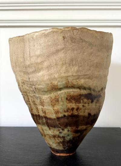 Ewen Henderson Fine Early Sculptural Ceramic Hand built Vessel by Ewen Henderson