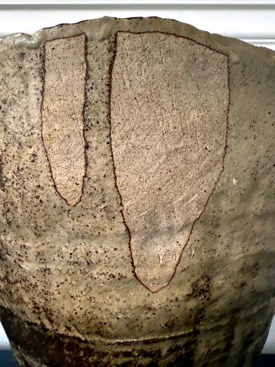 Ewen Henderson Fine Early Sculptural Ceramic Hand built Vessel by Ewen Henderson