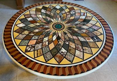 Exceptional 19th Century Italian Pietra Dura Marble Centre Table