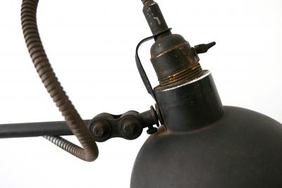 Exceptional Articulated Bauhaus Workshop Wall Lamp or Task Light 1920s Germany