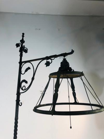 Exceptional Arts and Crafts Floor Lamp