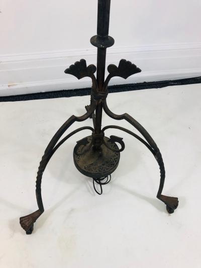 Exceptional Arts and Crafts Floor Lamp