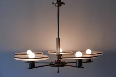 Exceptional Bauhaus Art Deco Chandelier or Pendant Lamp 1930s Germany