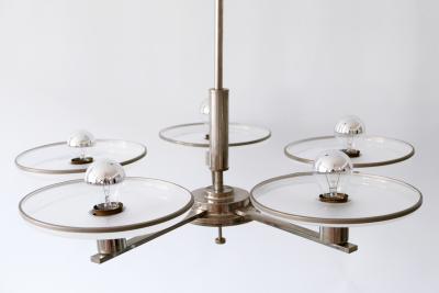 Exceptional Bauhaus Art Deco Chandelier or Pendant Lamp 1930s Germany