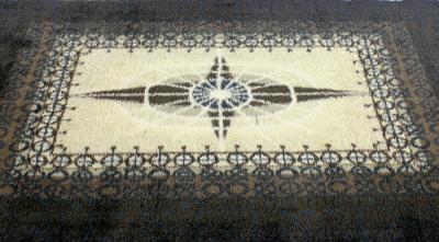 Exceptional Danish Modern Rya Rug