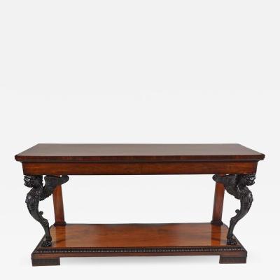 Exceptional English Regency Side Table circa 1810