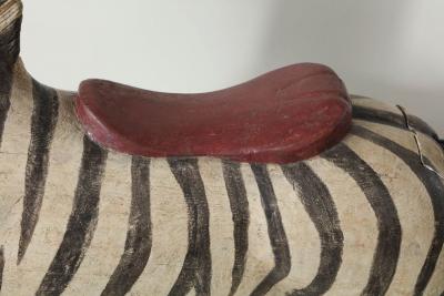 Exceptional Exotic Carousel Zebra by Karl Muller