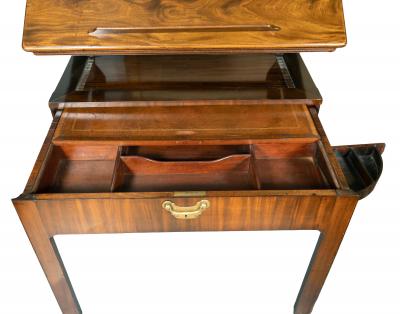 Exceptional George III Mahogany Architects Table