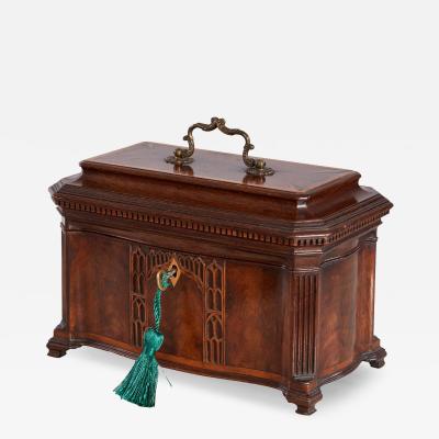 Exceptional Georgian Gothic Tea Caddy