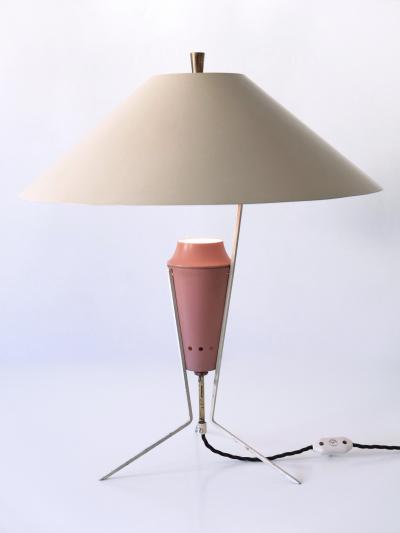 Exceptional Large Elegant Mid Century Modern Table Lamp Germany 1950s