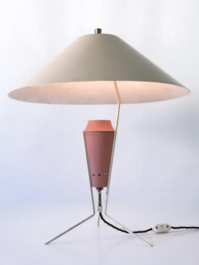 Exceptional Large Elegant Mid Century Modern Table Lamp Germany 1950s