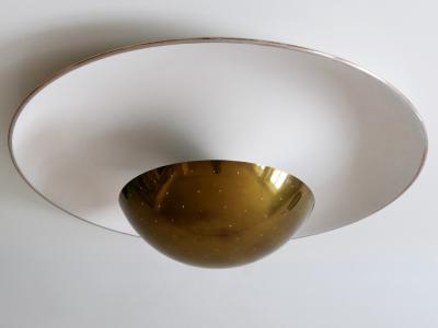 Exceptional Large Mid Century Modern Flush Mount or Sconce Germany 1960s