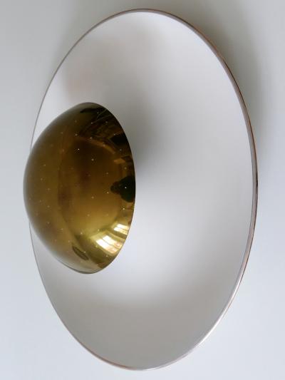 Exceptional Large Mid Century Modern Flush Mount or Sconce Germany 1960s