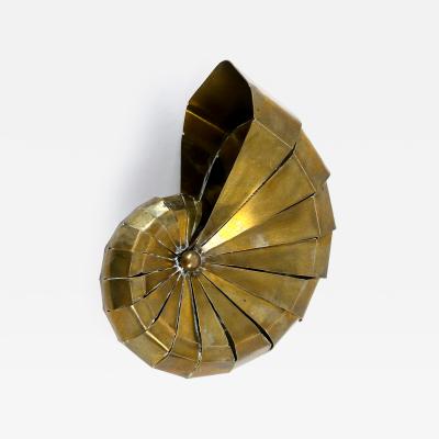 Exceptional Lovely Mid Century Modern Brass Sconce Natilius Germany 1960s