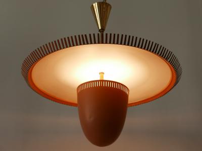 Exceptional Lovely Mid Century Modern Pendant Lamp or Chandelier Germany 1950s