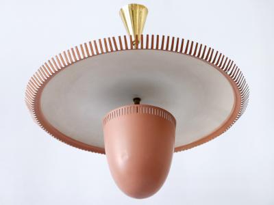 Exceptional Lovely Mid Century Modern Pendant Lamp or Chandelier Germany 1950s