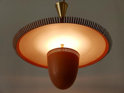 Exceptional Lovely Mid Century Modern Pendant Lamp or Chandelier Germany 1950s