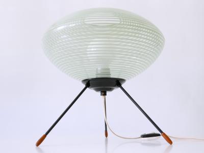 Exceptional Lovely Mid Century Modern Tripod UFO Table Lamp Germany 1950s