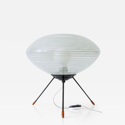 Exceptional Lovely Mid Century Modern Tripod UFO Table Lamp Germany 1950s