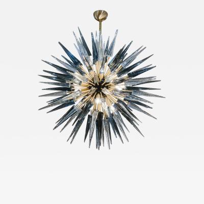 Exceptional Murano Glass Sputnik Chandelier