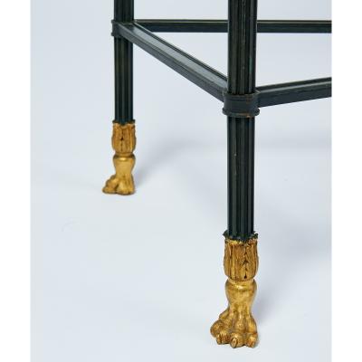 Exceptional Neo Classical Porphyry Console Table